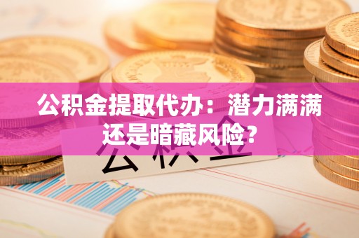 双台子公积金提取代办：潜力满满还是暗藏风险？